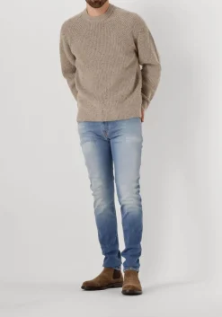 beige drykorn trui rippley