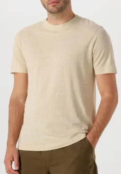 beige drykorn t-shirt raphael 520217