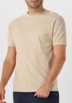 beige drykorn t-shirt thilo 520198