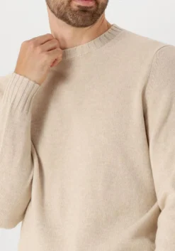 beige filippo de laurentiis trui g.collo ml lana cashmere