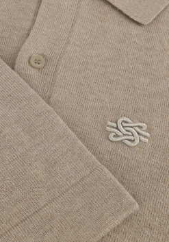 beige filling pieces trui knit dress shirt