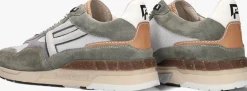 beige floris van bommel lage sneakers sfm-10153 de runner