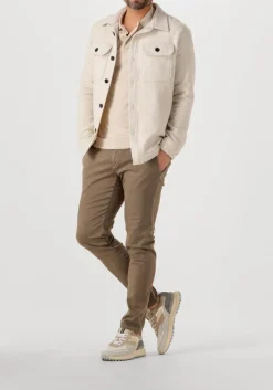 beige floris van bommel lage sneakers sfm-10159 noppi