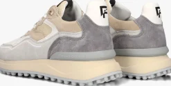 beige floris van bommel lage sneakers sfm-10159 noppi