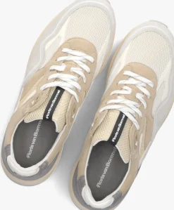 beige floris van bommel lage sneakers sfm-10159 noppi
