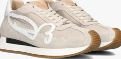 beige fred de la bretoniere lage sneakers yentl sign