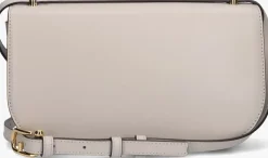 beige furla schoudertas sfera s shoulder bag