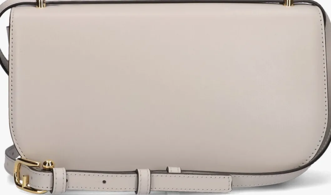 beige furla schoudertas sfera s shoulder bag