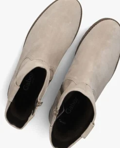 beige gabor enkelboots 723.2