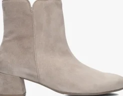 beige gabor enkellaarsjes 680