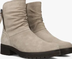 beige gabor enkellaarsjes 092