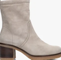 beige gabor enkellaarsjes 851