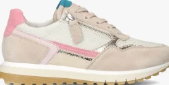 beige gabor lage sneakers 378