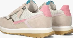 beige gabor lage sneakers 378