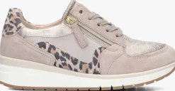 beige gabor lage sneakers 307