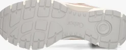 beige gabor lage sneakers 606