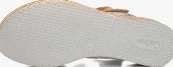 beige gabor platte sandalen 550.2