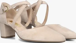 beige gabor pumps 343