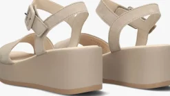 beige gabor sandalen met hak 531