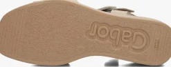 beige gabor sandalen met hak 531
