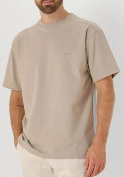 beige genti t-shirt t-shirt ss j2025-1227