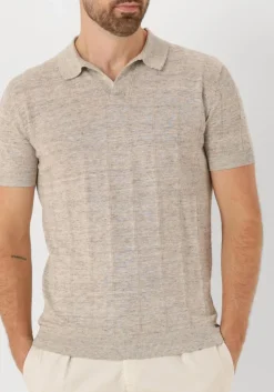 beige gentiluomo polo polo no button ss k2020-275