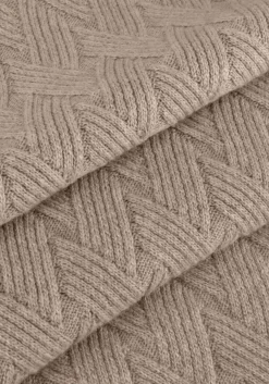 beige gentiluomo trui round ls