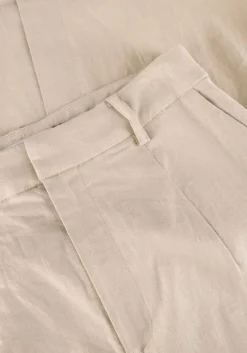 beige gestuz maxirok lizagz linen hw skirt