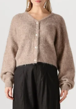 beige gestuz vest sanagz cardigan