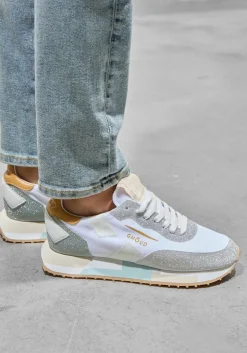 beige ghoud lage sneakers starlight multi low