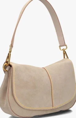 beige gianni chiarini schoudertas helena round 11668