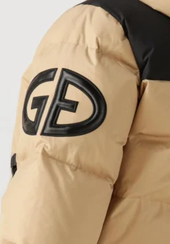 beige goldbergh gewatteerde jas village ski jacket