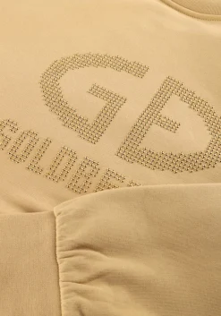 beige goldbergh sweater alessandra crew neck sweater