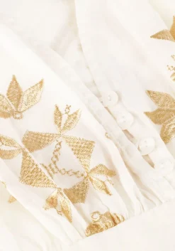 beige greek archaic kori maxi jurk 430511