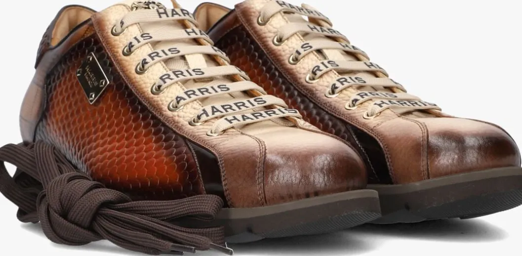 beige harris lage sneakers 0818