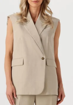 beige herskind gilet averill vest