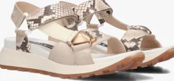 beige hispanitas platte sandalen chv253896