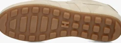 beige hogan lage sneakers h693 allacciato h