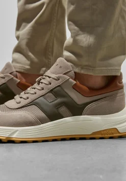 beige hogan lage sneakers hyperlight allac nuova