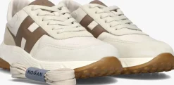 beige hogan lage sneakers hyperlight allac nuova h