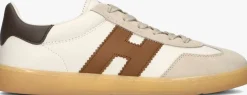 beige hogan sneakers hogan cool allacciato h