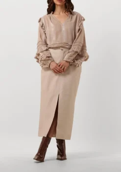 beige ibana blouses tarlotte