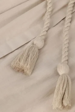 beige ibana midi jurk donte