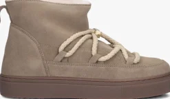 beige inuikii vachtlaarzen classic low