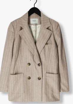 beige janice blazer martin