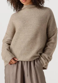 beige knit-ted trui kim