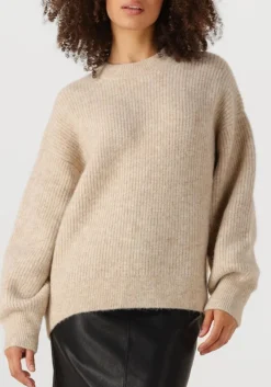 beige knit-ted trui kyara