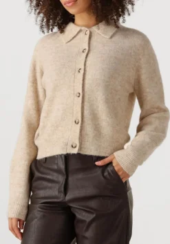 beige knit-ted vest danny