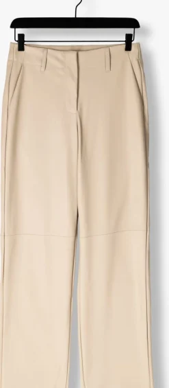 beige knit-ted wijde broek naomi pant