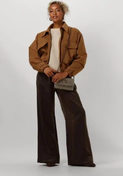 beige kurt geiger london schoudertas kensington chain wallet